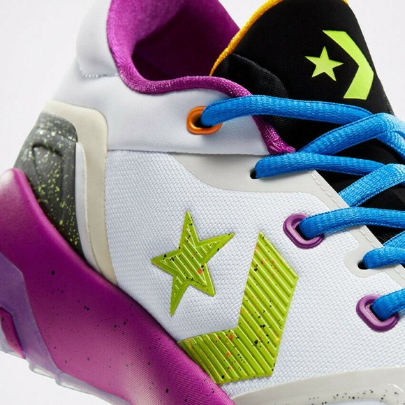 Converse G4 OX Men Basketball Shoes Sneakers New White Bright Pear 16891… - Picture 6 of 10